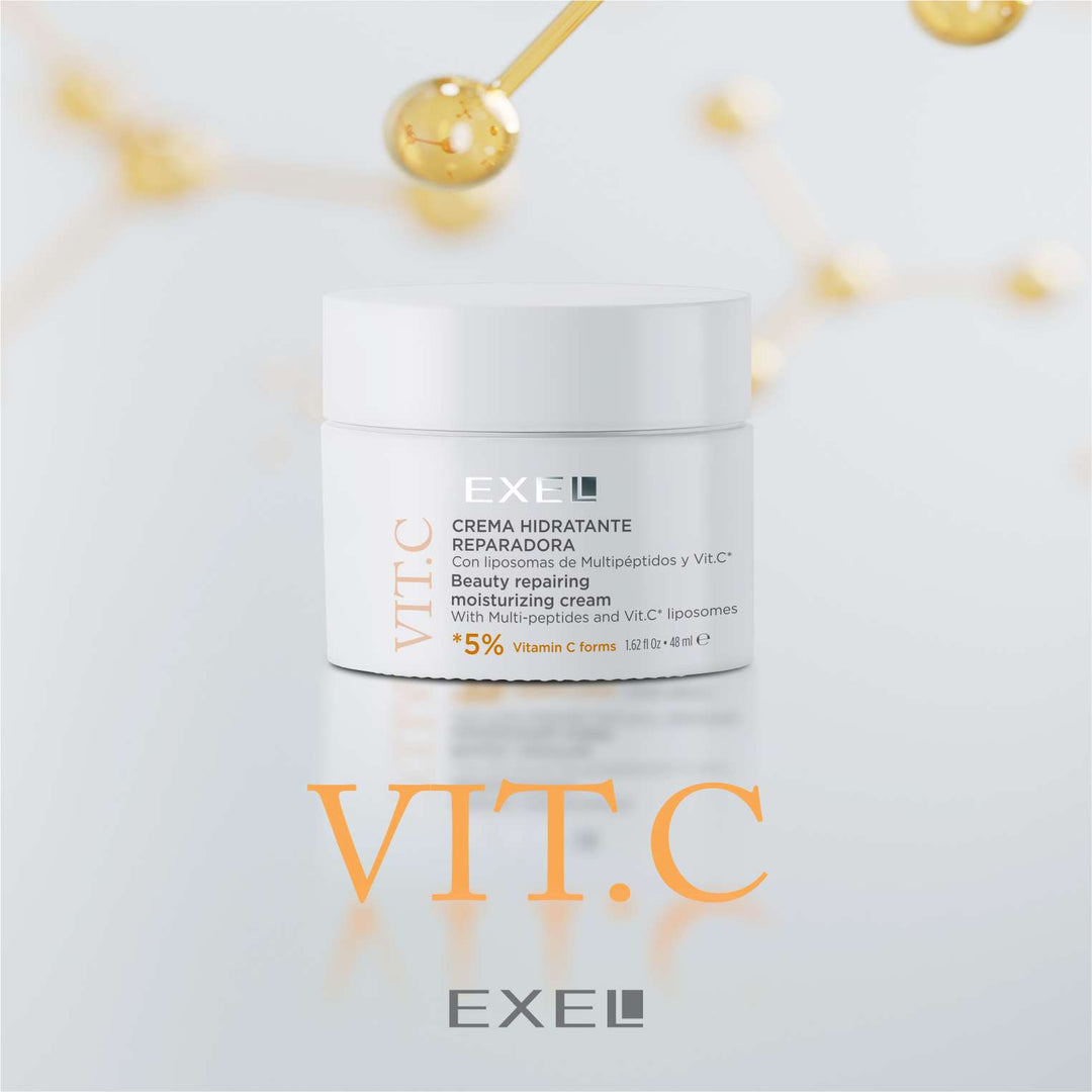 REPAIRING MOISTURIZING CREAM with Multipeptide and Vitamin C Liposomes